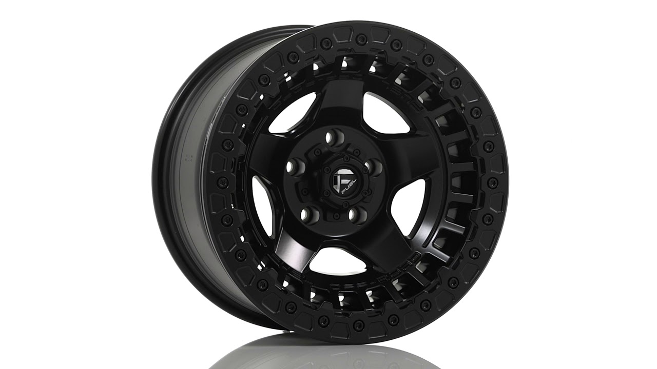 D118 Warp Beadlock Wheel by Fuel OffRoad Matte Black 17x9 YouTube