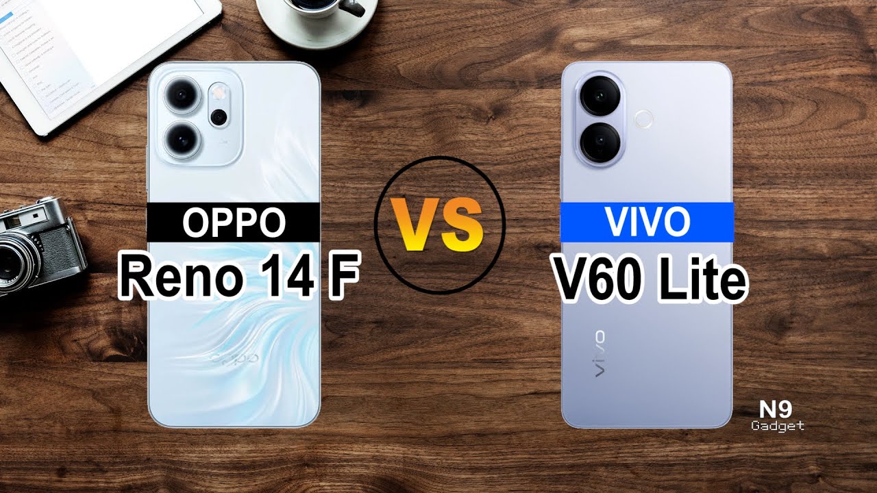 📱 Oppo Reno 14F VS Vivo V60 Lite 🔥 Full Comparison ⚡ Which one?🔥