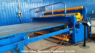 fully automatic 3000mm width wire mesh welding machine both panel and roll mesh