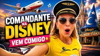 Vlog da Comandante: UM DIA NA DISNEY