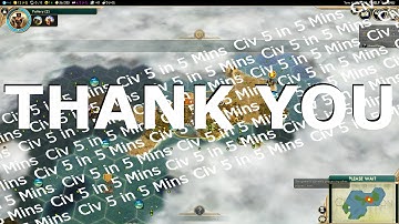 Civ 5 in 5 Mins: How To Get 200 Happiness - Polynesia Civilization V BNW LP Summary