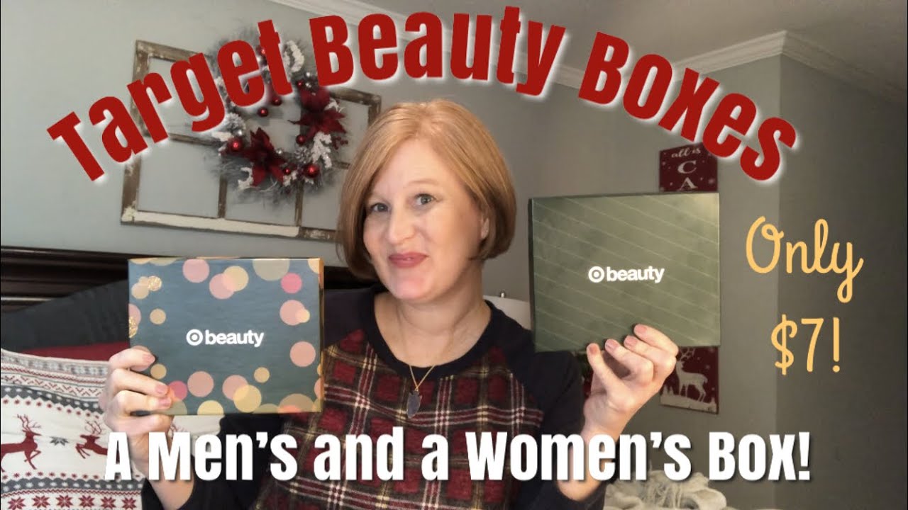 Vlogmas Day 9-Target Beauty Boxes / Mens and Women's Boxes only $7