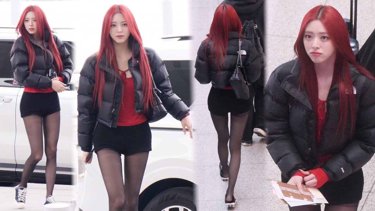 있지 유나 출국 직캠 (ITZY YUNA) @ 인천공항｜240217