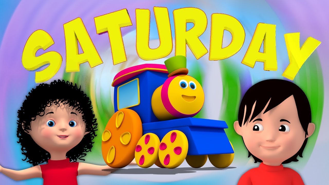 bob the train alphabet боб поезд | выходные песни для детей | детские стишки | Bob Train Weekend Song For Kids