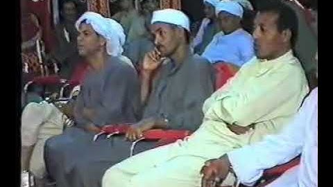 الشيخ حجاج الهنداوي في شبابه وتلاوه من سوهاج 10=5=2003م امسيه الاذاعه