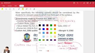 ICAN Notice on Applicability of Syllabus June 2026 Exam