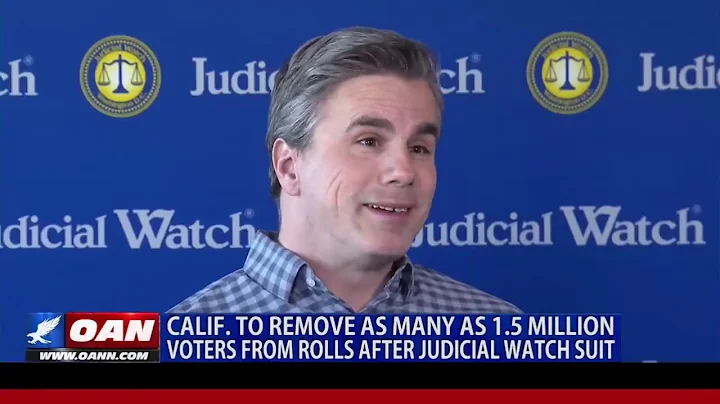Judicial Watch Scores MAJOR Election Integrity Victory in CA--Voter Rolls to be Cleaned