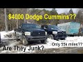 I Bought Two Dirt Cheap Cummins At Auction!!! Are They Junk?