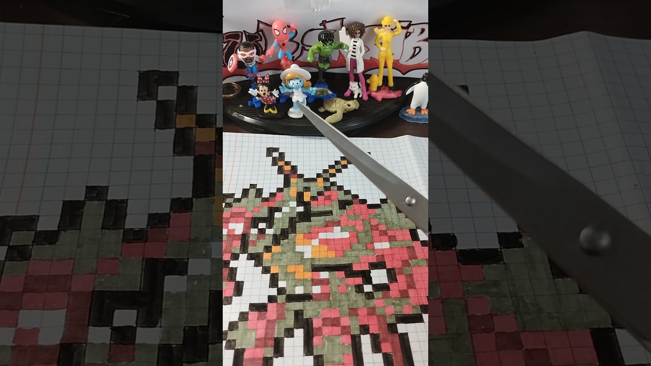 Creating Buzzwole in Pixel Art – Pokémon as you've never seen them!