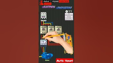 auto transformer motor starter #shorts #electricalengineering #electrical #motorcontrol