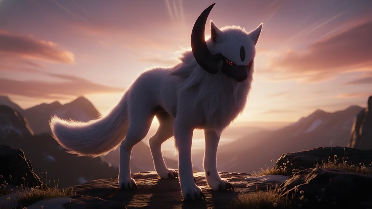 Real Life Pokémon - Absol: The Harbinger of the Peaks - YouTube