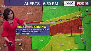 April 3, 2018 - Severe Weather Coverage & Forecast - WJW Fox 8 News - Cleveland, Ohio