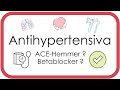 Antihypertensiva – Pharmakologie (ACE-Hemmer, Sartane, Betablocker, Calciumantagonisten, Diuretika)