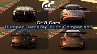 Gran Turismo Sport - Gr.3 Cars Bumper Camera Sound Comparison (Patch 1.40 vs Patch 1.41) screenshot 5