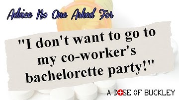 Advice No One Asked For - Number Twenty-Eight