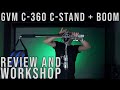 GVM C360 C-Stand + Boom Review And Workshop | Balancing, Safety And Operation