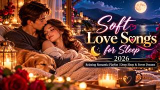 Full Soft Love Songs for Sleep 2026 🌙 Relaxing Romantic Playlist | Deep Sleep & Sweet Dreams Update