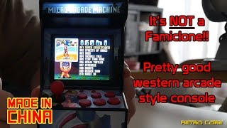 The Micro Arcade Machine - Unboxing and review - NOT a NES - 4K