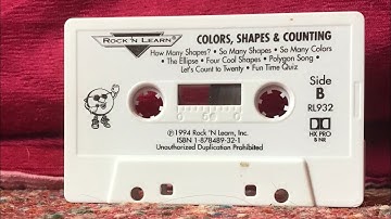 Rock n learn colors shapes and counting cassette 1994 (Side B)