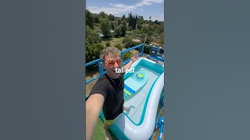 I built the worlds TALLEST pool