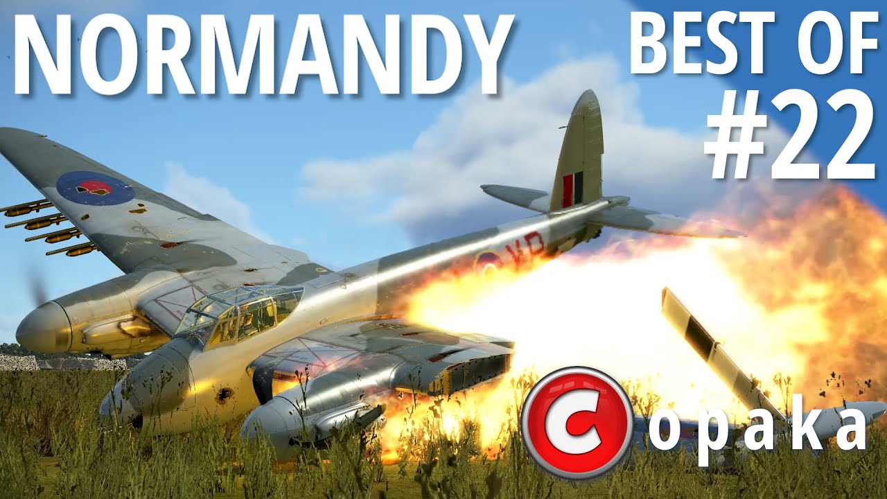 il2 Sturmovik Battle of Normandy | Dogfights compilation | satisfying crashes | compilation #22