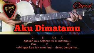 CHORD/KUNCI GITAR AKU DI MATAMU ARMADA  DARI NADA DASAR C