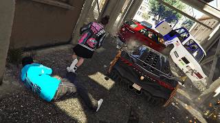 Cannonball With A Twist, And A Crazy Ending! - GTA FiveM Cannonball