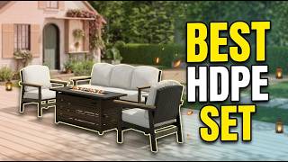 Best HDPE Outdoor Patio Conversation Set 2026: Top 7 Sets for Your Backyard