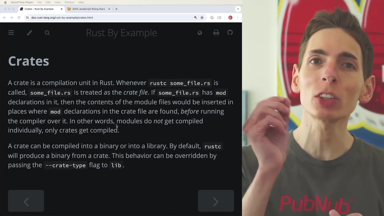 Rust By Example: Crates - YouTube