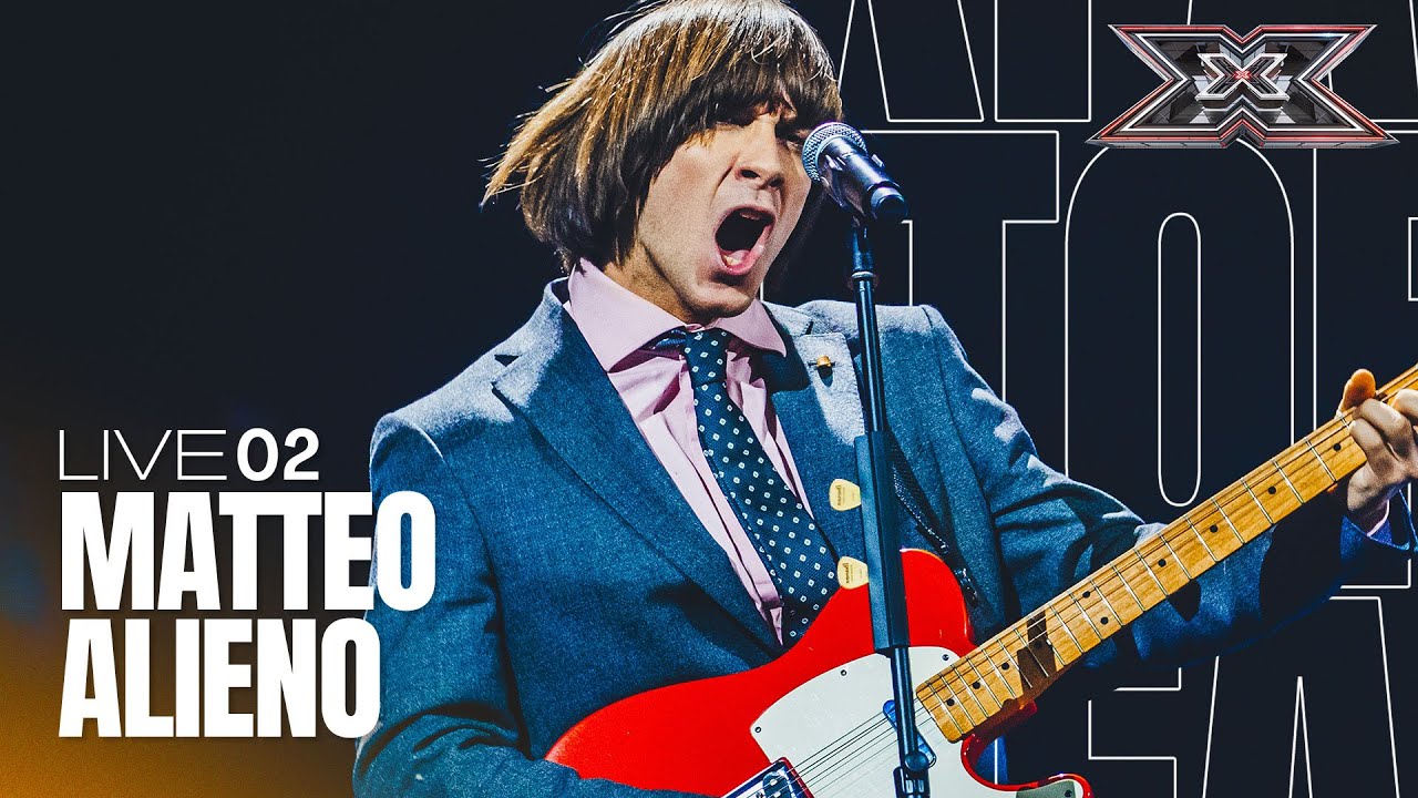 Eleganza retrò con Matteo Alieno su Battisti | X Factor 2023 LIVE 2