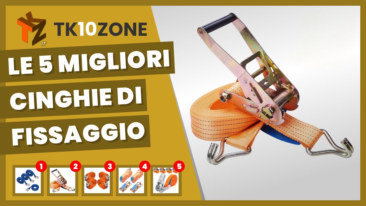 Le 5 migliori cinghie di fissaggio