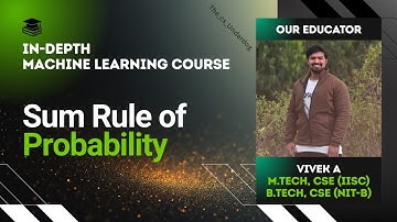 Sum Rule of Probability | Machine Learning Lecture 9 | The cs Underdog