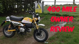 Honda Monkey Bike 400 Mile Owner Review