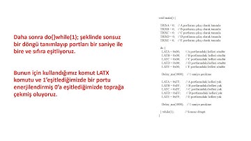 MIKROC İLE PIC PROGRAMLAMA  DERS-1 MERHABA DUNYA