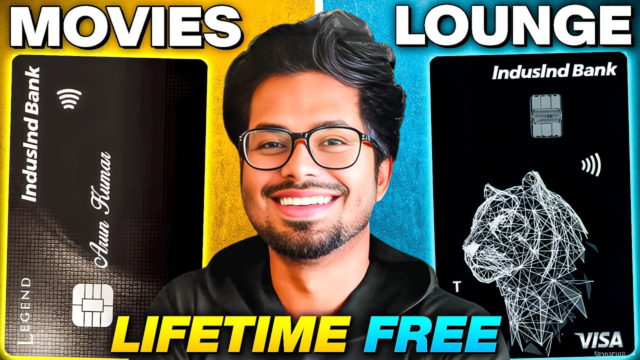 Indusind Tiger vs Legend Credit Card - BEST Lifetime Free Cashback Credit Cards 2025? Lounge, Apply