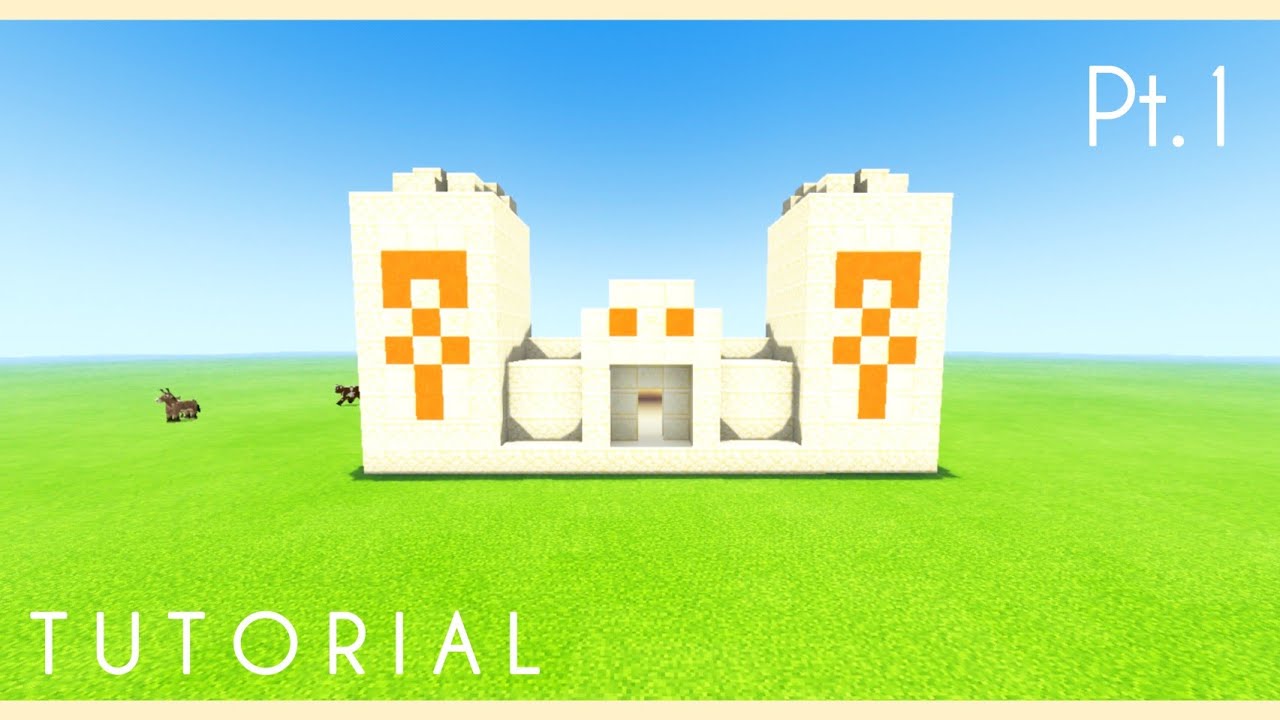 Como construir el templo del desierto en Minecraft [Pt.1]🌵