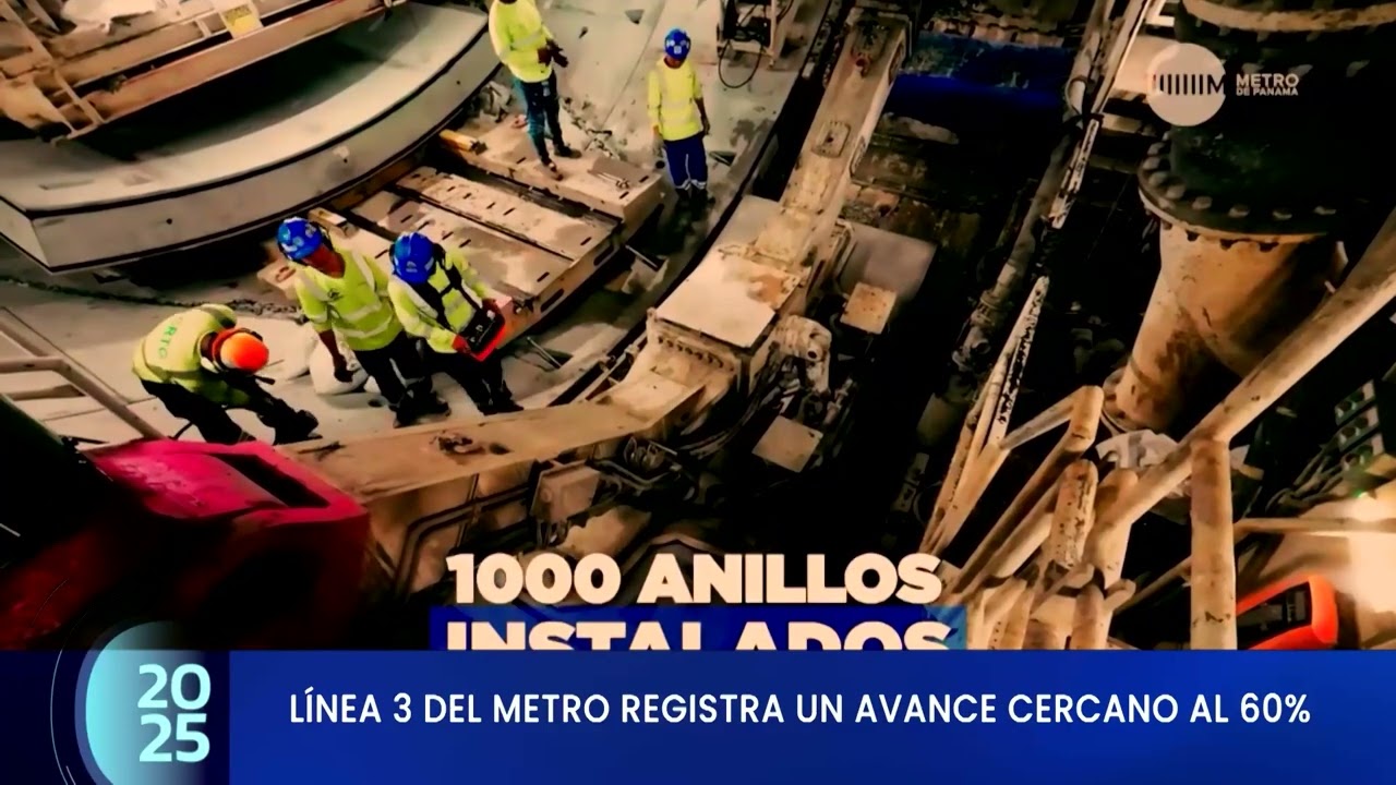 Noticias | FA - Línea 3 del Metro alcanza nuevos hitos de obra