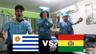 URUGUAY vs BOLIVIA - Reacción FAMILIA URUGUAYA - Eliminatorias Mundial Qatar 2022 - RESUMEN