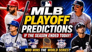 Predicting the MLB Playoffs If the Season Ended Today
