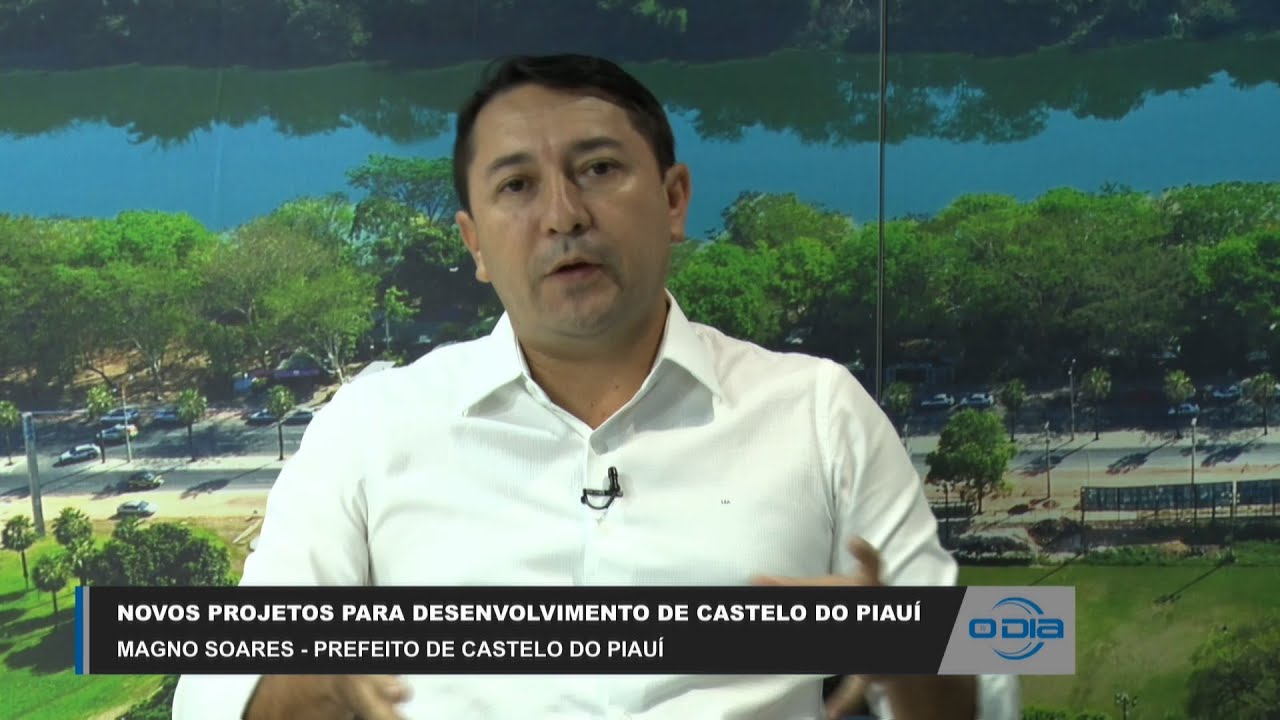 Magno Soares (Prefeito de Castelo do Piauí) conversa sobre projetos de desenvolvimento 30 05 2023