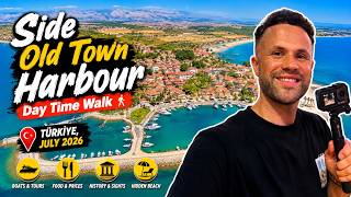 Side Old Town Harbour Walk 2026 🇹🇷 Prices, Food & Hidden Beach