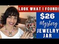 Jewelry Jar Unjarring | 2019 Thrift Store Jewelry Haul | Plus Fred shows up at the end!