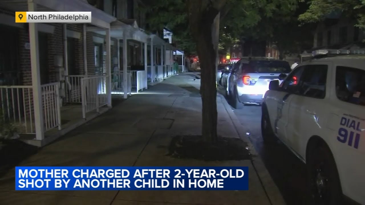 Mother charged after toddler accidentally shot by another child in ...