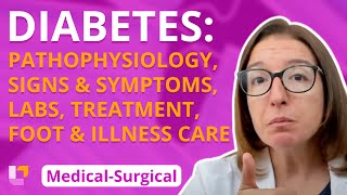 Diabetes: Pathophysiology, Signs/Symptoms, Labs, Treatment & more  MedicalSurgical | @LevelUpRN