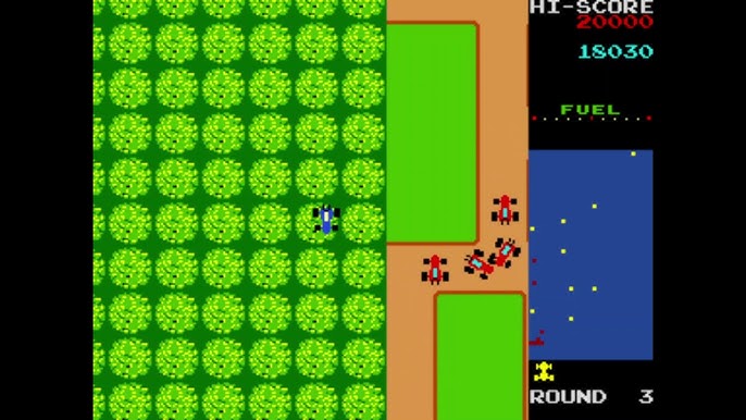 Recordar é envelhecer: Rally-X (Arcade) – GAGÁ GAMES