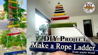 How to make a Rope Ladder - DIY tutorial