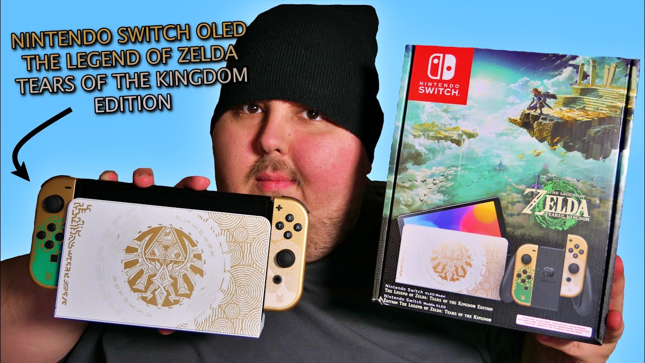 Nintendo Switch Oled - Zelda Tears of the Kingdom [LTD. EDT.] Unboxing -  YouTube