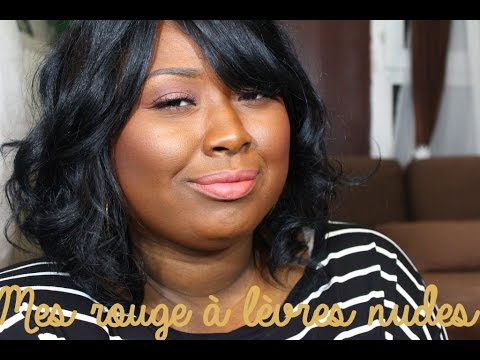 Mes Rouges à Lèvres Rosesnudes Préférés Sur Peau Noire