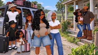 COUNTRY TRIP TO SEE GRANDPA!! *WE CAUGHT GRANDMA DOING WHAT??!* Berry Avenue Family Roleplay!