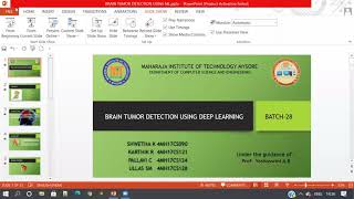 Brain tumor detection phase 1